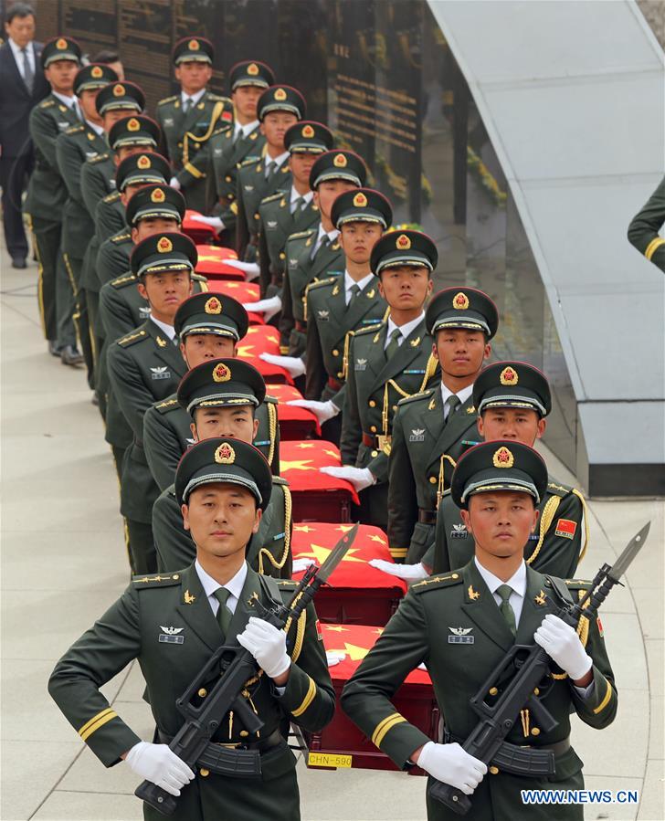 CHINA-SHENYANG-CPV SOLDIERS-REMAINS-BURIAL CEREMONY (CN)