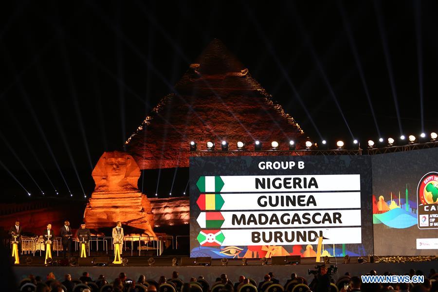 (SP)EGYPT-CAIRO-AFRICAN CUP 2019-DRAW