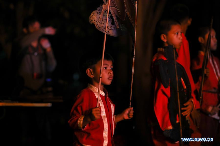 THAILAND-RATCHABURI-SHADOW PUPPET