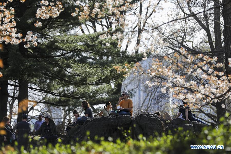 U.S.-NEW YORK-CENTRAL PARK-SPRING-LEISURE