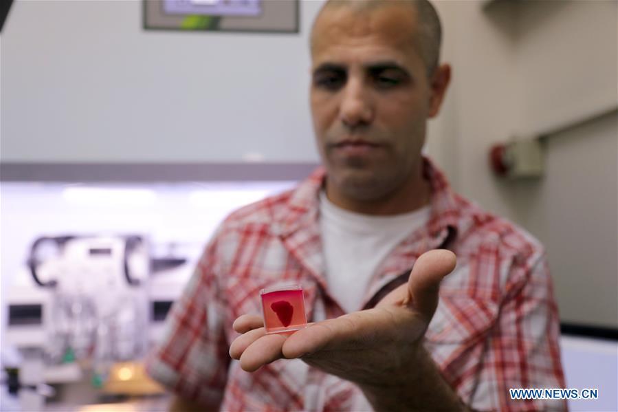 ISRAEL-TEL AVIV-HEART-3D PRINTING