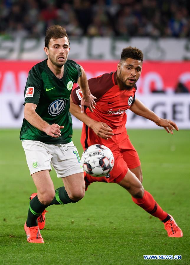 (SP)GERMANY-WOLFSBURG-SOCCER-BUNDESLIGA-WOLFSBURG VS FRANKFURT