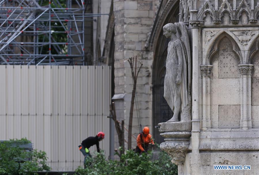 FRANCE-PARIS-NOTRE-DAME CATHEDRAL-INVESTIGATION-HUMAN ERROR