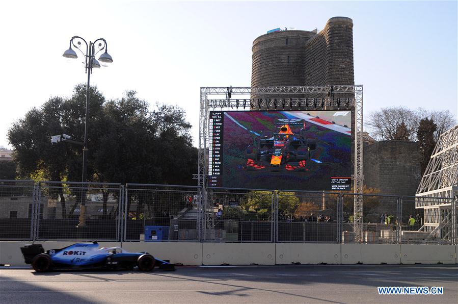 (SP)AZERBAIJAN-BAKU-2019 F1 AZERBAIJAN GRAND PRIX