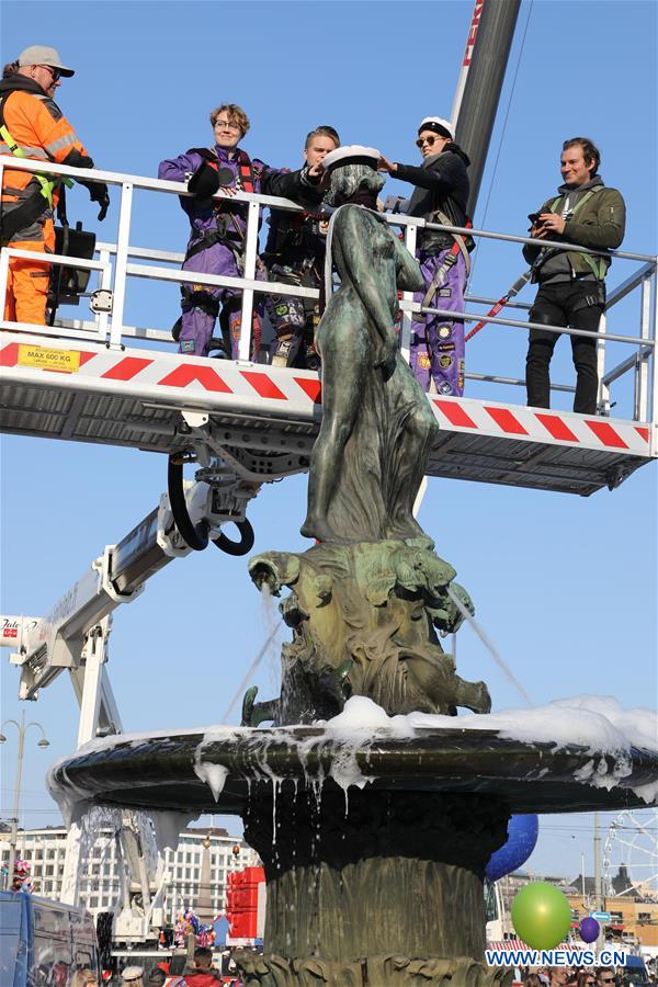 FINLAND-HELSINKI-MAY DAY-CELEBRATION