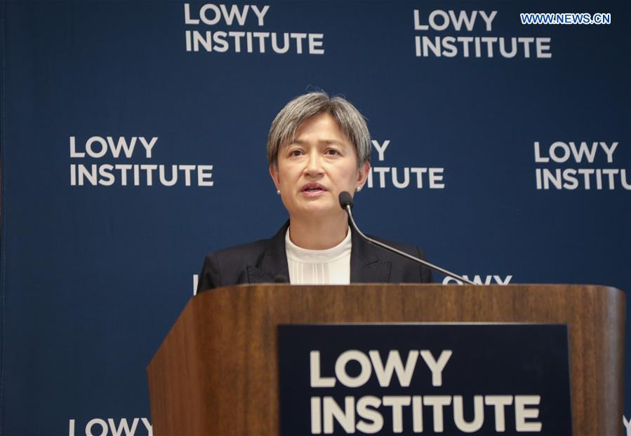 AUSTRALIA-SYDNEY-SENATE-PENNY WONG-SPEECH