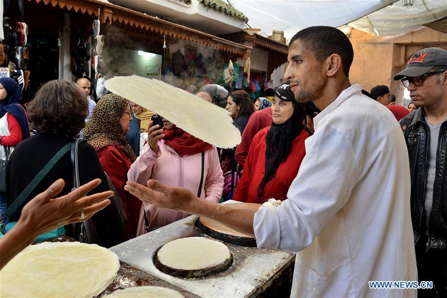 MOROCCO-RABAT-RAMADAN-MARKET