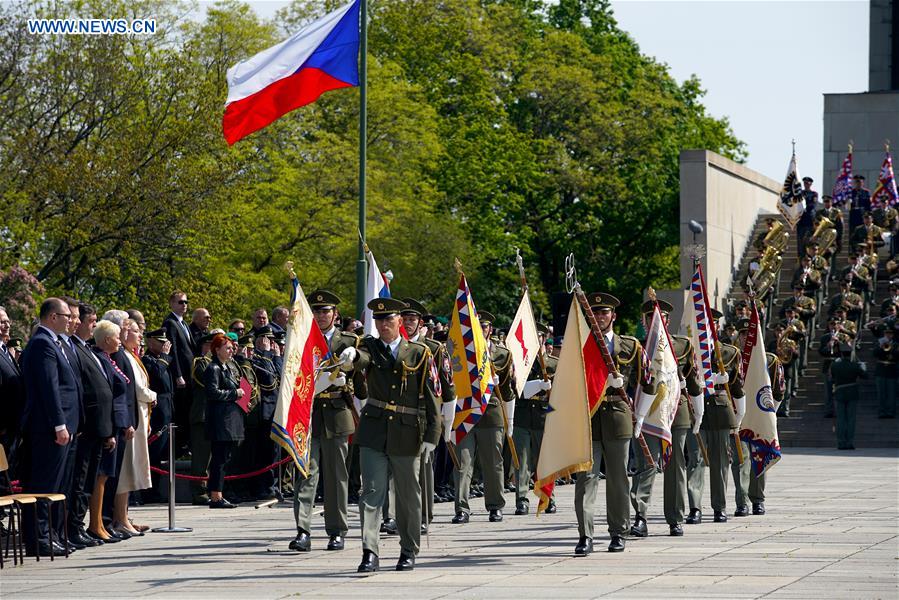 CZECH REPUBLIC-PRAGUE-WWII-ANNIVERSARY-COMMEMORATION