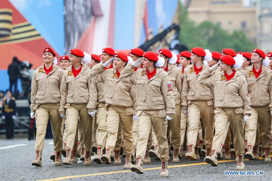 RUSSIA-MOSCOW-VICTORY DAY-PARADE