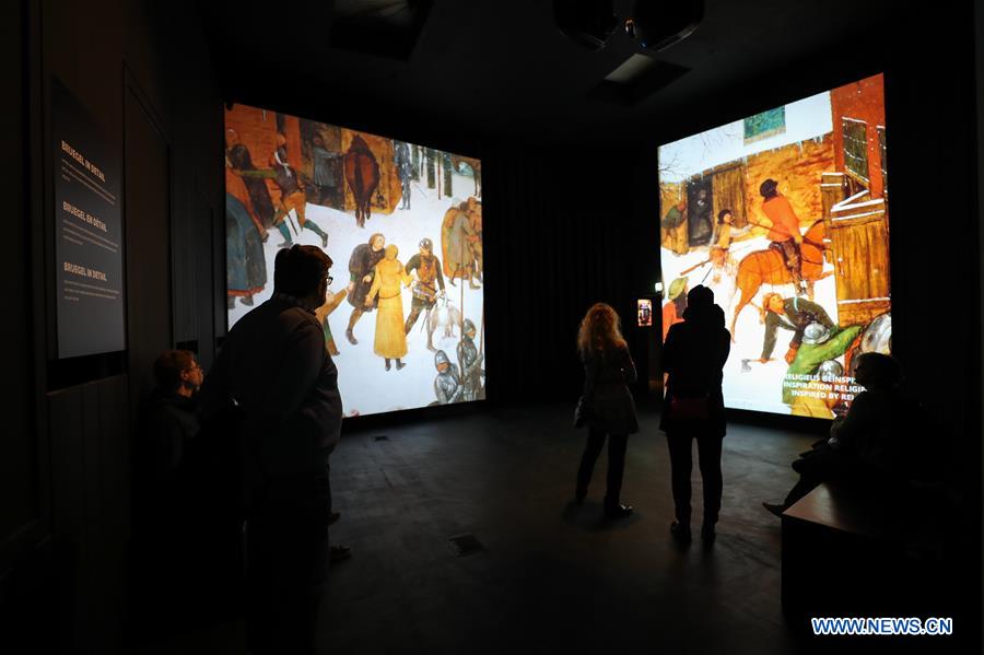 BELGIUM-BRUSSELS-BRUEGEL-IMMERSIVE EXHIBITION