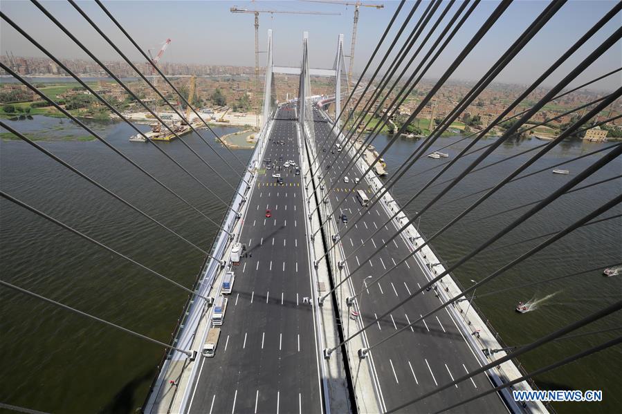 EGYPT-CAIRO-WORLD'S WIDEST SUSPENSION BRIDGE