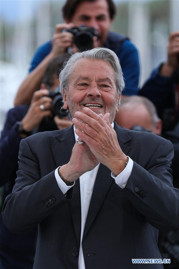 FRANCE-CANNES-FILM FESTIVAL-PHOTOCALL-ALAIN DELON