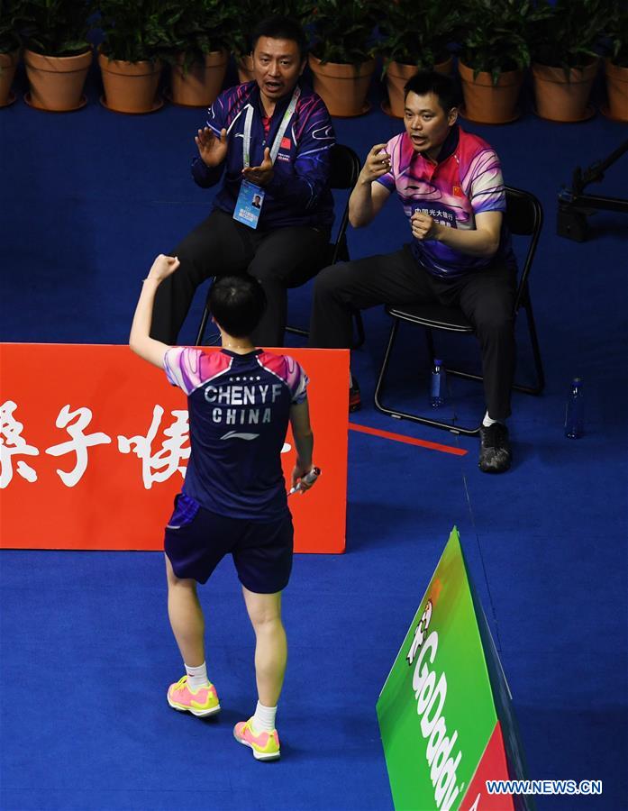 (SP)CHINA-NANNING-BADMINTON-SUDIRMAN CUP 2019(CN)