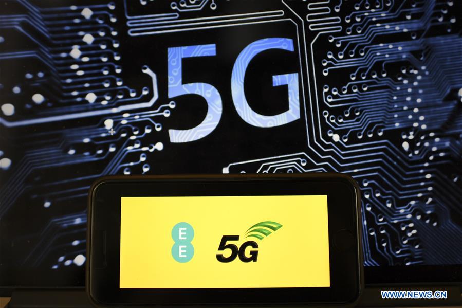 BRITAIN-LONDON-EE NETWORK OPERATOR-5G SERVICE