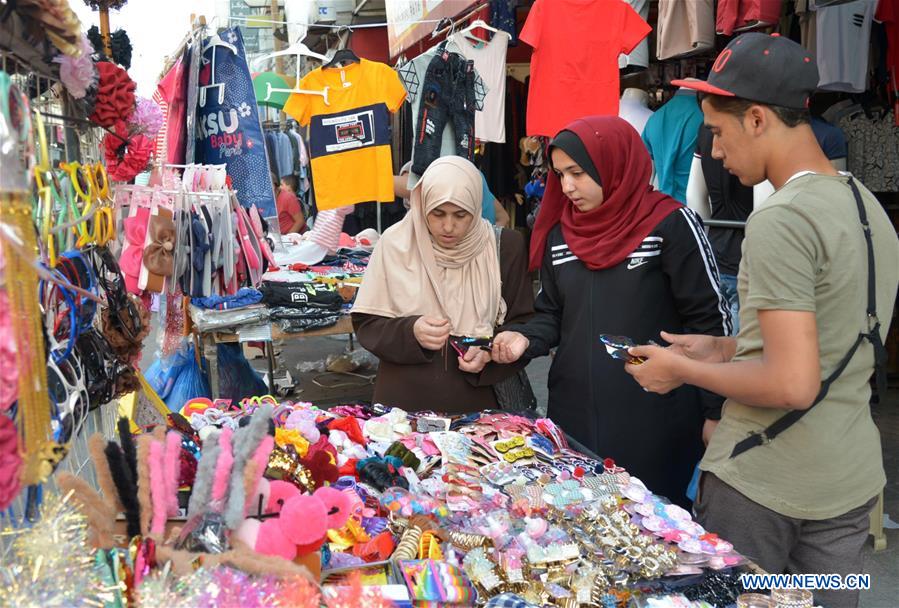 MIDEAST-GAZA-EID AL-FITR-MARKET