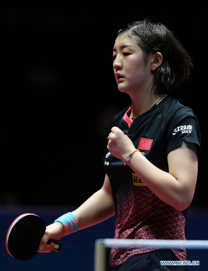 (SP)CHINA-SHENZHEN-TABLE TENNIS-CHINA OPEN-WOMEN'S SINGLES (CN)