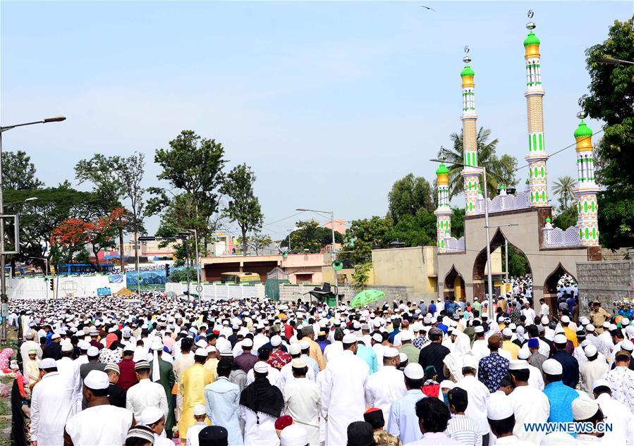 INDIA-BANGALORE-EID AL-FITR-PRAYERS