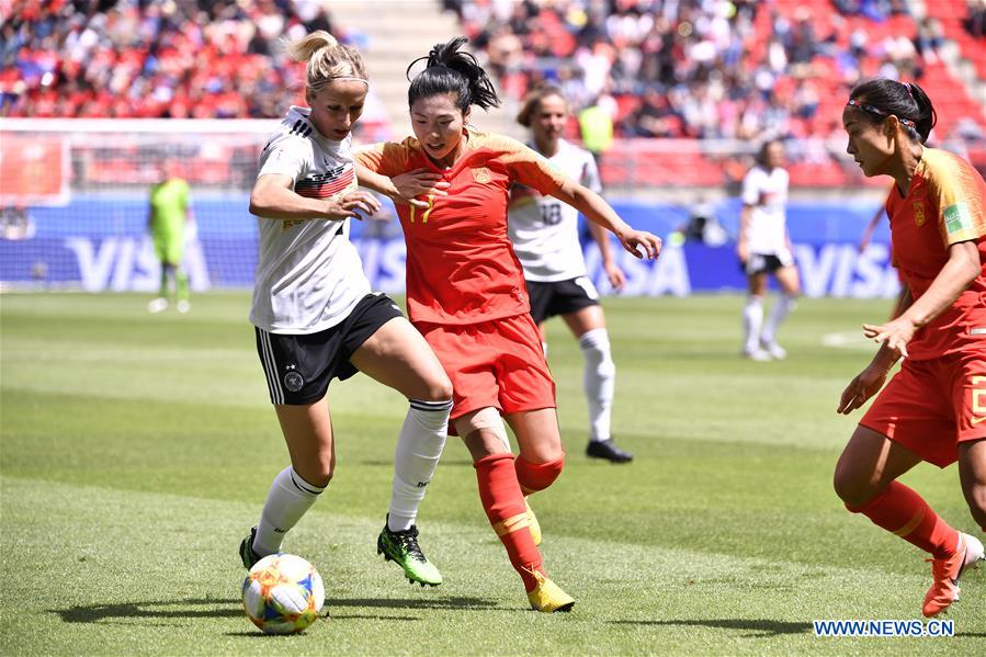 (SP)FRANCE-RENNES-2019 FIFA WOMEN'S WORLD CUP-GROUP B-GER VS CHN