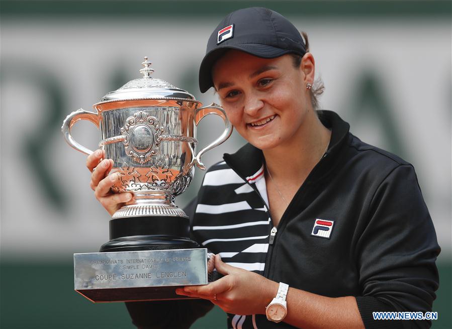 (SP) FRANCE-PARIS-TENNIS-ROLAND GARROS-WOMEN'S SINGLES FINAL