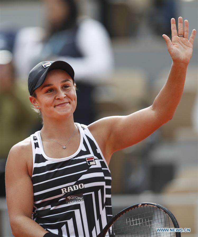 (SP) FRANCE-PARIS-TENNIS-ROLAND GARROS-WOMEN'S SINGLES FINAL