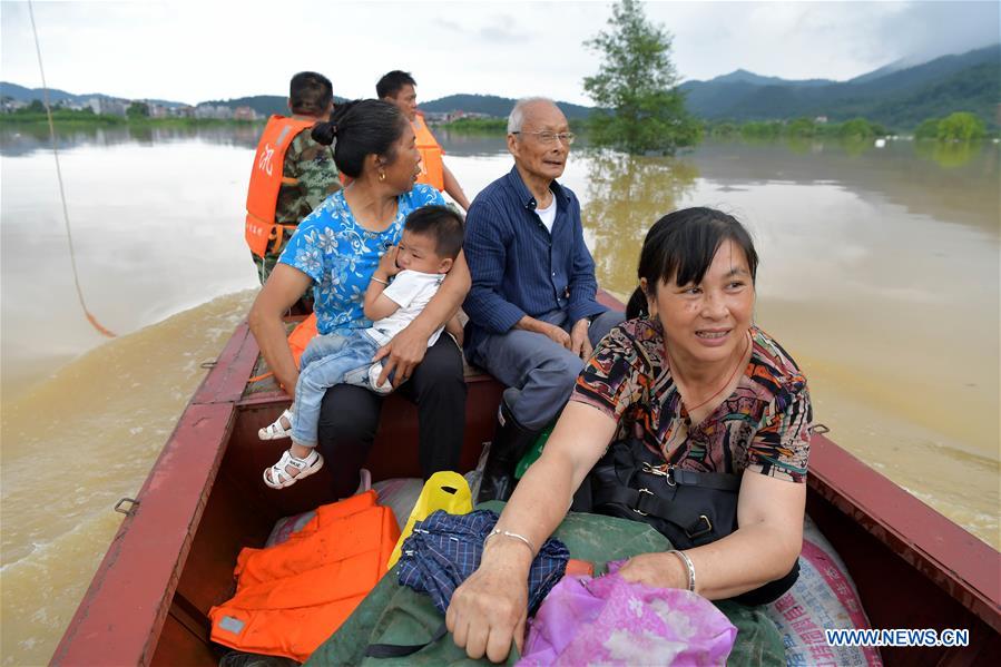 CHINA-JIANGXI-YONGXIN COUNTY-HEAVY RAIN-FLOOD (CN) 