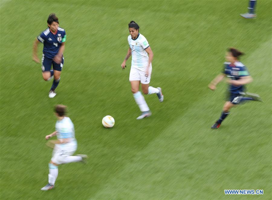 (SP)FRANCE-PARIS-2019 FIFA WOMEN'S WORLD CUP-GROUP D-ARG VS JPN