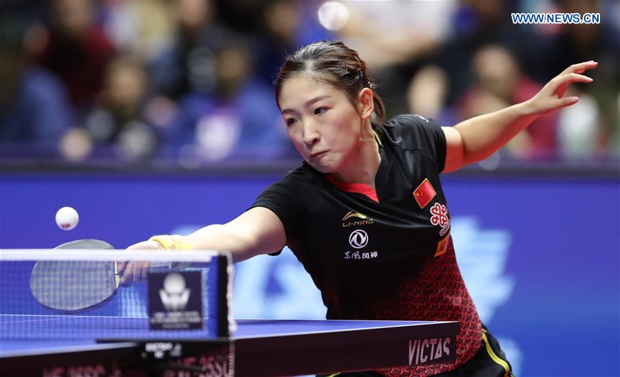 (SP)JAPAN-SAPPORO-TABLE TENNIS-ITTF JAPAN OPEN-WOMEN'S SINGLES-FINAL