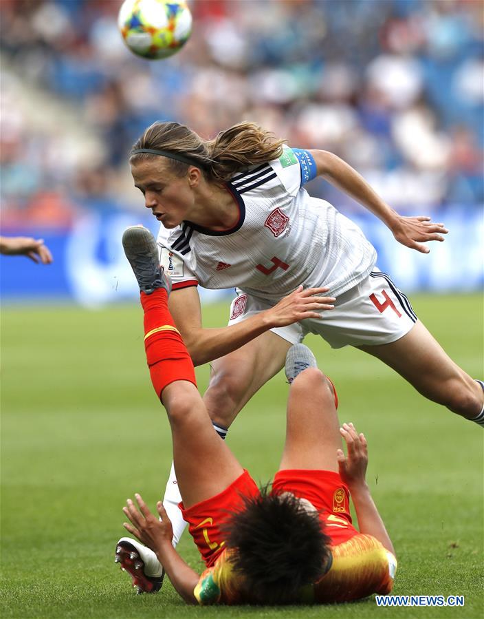 (SP)FRANCE-LE HAVRE-2019 FIFA WOMEN'S WORLD CUP-GROUP B-CHINA-SPAIN