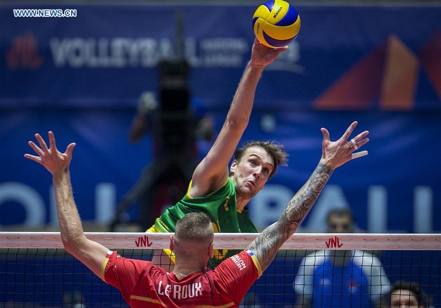 (SP)IRAN-ARDABIL-FIVB VOLLEYBALL LEAGUE-FRANCE VS AUSTRALIA (CN)