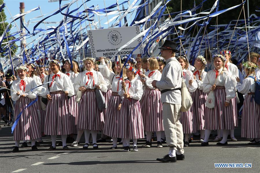 ESTONIA-TARTU-SONG FESTIVAL-150TH ANNIVERSARY