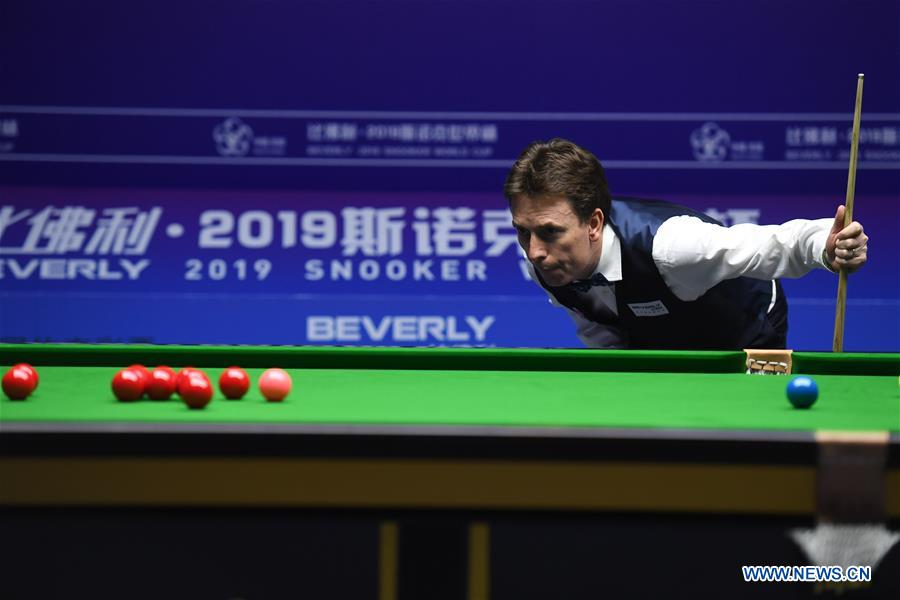 (SP)CHINA-JIANGSU-WUXI-SNOOKER WORLD CUP(CN)