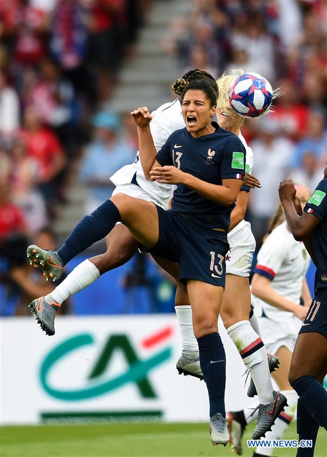 (SP)FRANCE-PARIS-FIFA WOMEN'S WORLD CUP-QUARTERFINAL-FRA VS USA