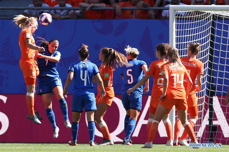 (SP)FRANCE-VALENCIENNES-SOCCER-FIFA WOMEN'S WORLD CUP-QUARTERFINAL-ITA VS NED