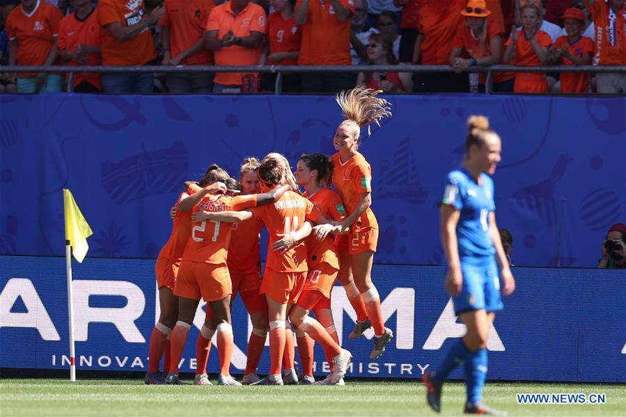 (SP)FRANCE-VALENCIENNES-SOCCER-FIFA WOMEN'S WORLD CUP-QUARTERFINAL-ITA VS NED