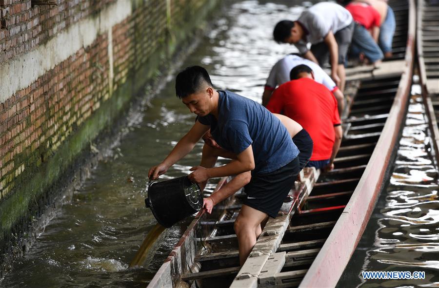 (SP)CHINA-GUANGZHOU-DRAGON BOAT-CHEBEI VILLAGE(CN)