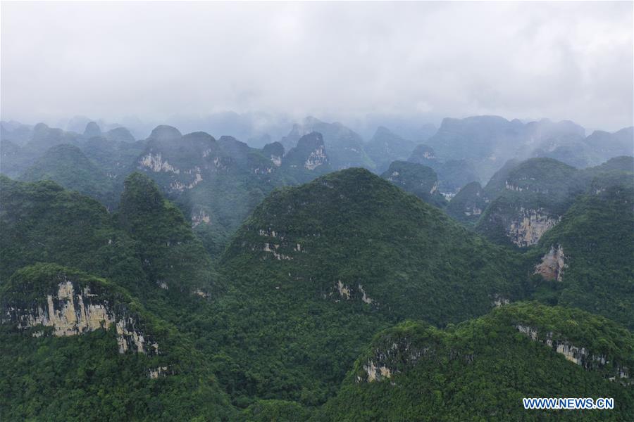 CHINA-GUANGXI-DAXIN COUNTY-NATURE RESERVE-SCENERY (CN)