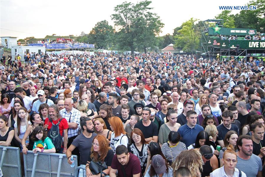 SERBIA-NOVI SAD-MUSIC FESTIVAL