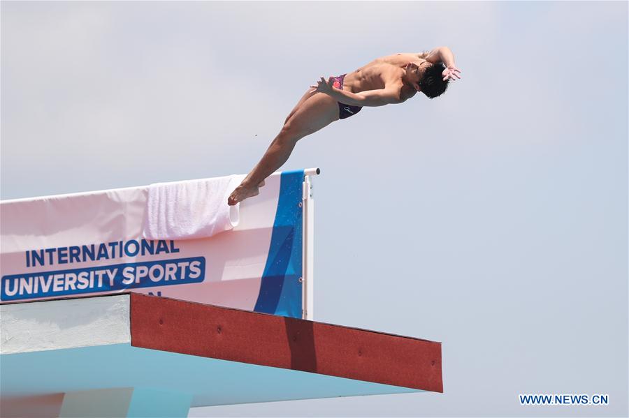 (SP)ITALY-NAPLES-SUMMER UNIVERSIADE-DIVING-MEN'S PLATFORM-FINAL