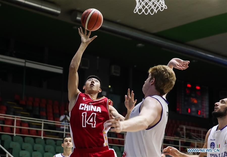 (SP)ITALY-NAPLES-SUMMER UNIVERSIADE 2019-BASKETBALL-MEN- QUARTERFINALS 9-16-CHINA VS ITALY