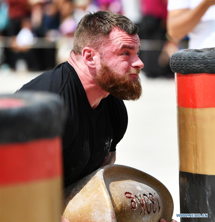 (SP)CHINA-GANSU-DIEBU-STRONGEST MAN COMPETITION