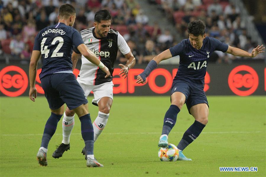 (SP)SINGAPORE-SOCCER-INTERNATIONAL CHAMPIONS CUP-JUVENTUS-TOTTENHAM HOTSPUR