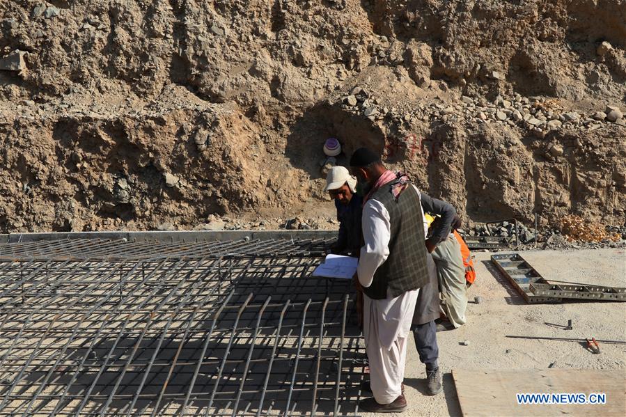 AFGHANISTAN-LAGHMAN-KEY ROAD- CONSTRUCTION