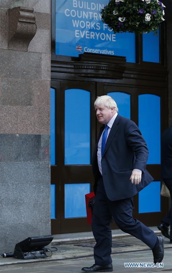 BRITAIN-LONDON-CONSERVATIVE PARTY-LEADER-BORIS JOHNSON