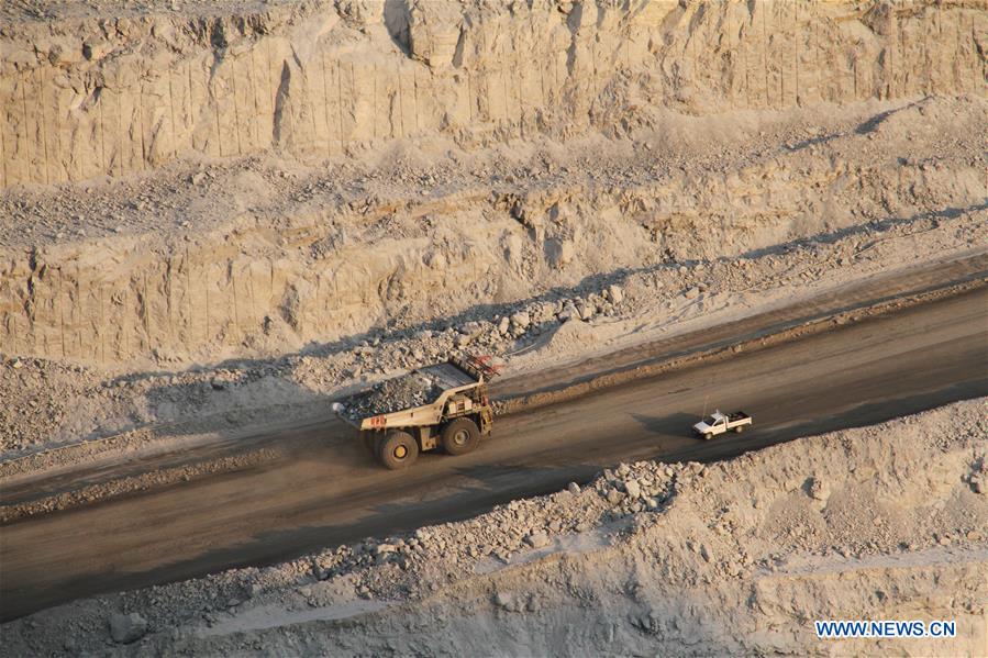 NAMIBIA-SWAKOPMUND-ROSSING URANIUM MINE-CHINA-HANDOVER