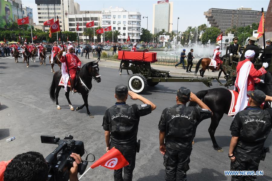 TUNISIA-TUNIS-ESSEBSI-STATE FUNERAL