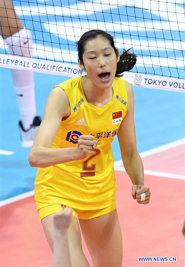 (SP)CHINA-NINGBO-FIVB-TOKYO VOLLEYBALL QUALIFICATION-CHINA-TURKEY(CN)