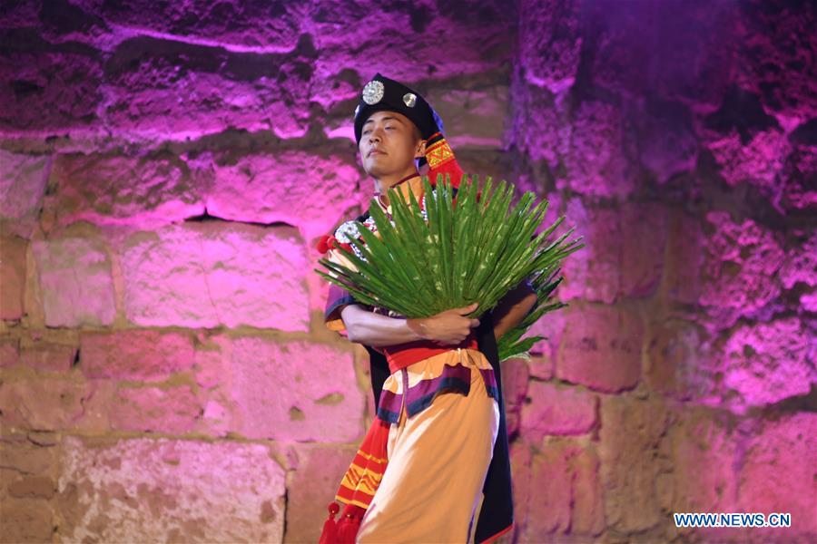 TUNISIA-TUNIS-CARTHAGE INTERNATIONAL FESTIVAL-CHINA-PERFORMANCE