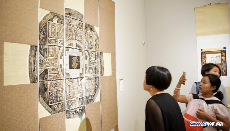 CHINA-BEIJING-NAMOC-TIBETAN ART-EXHIBITION (CN)