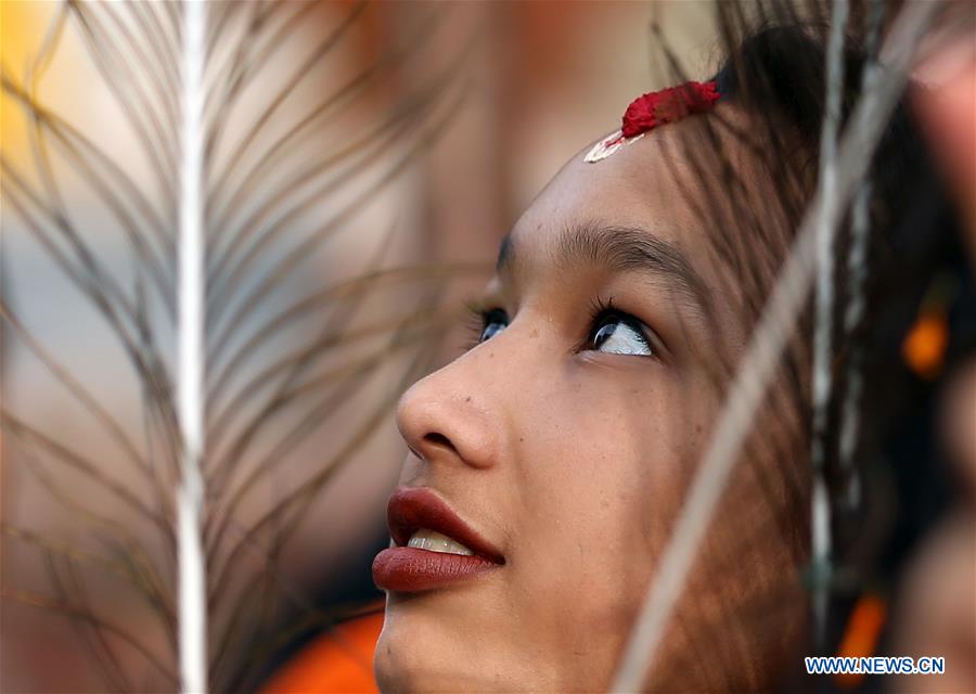 NEPAL-KATHMANDU-KRISHNA JANMASTHAMI FESTIVAL