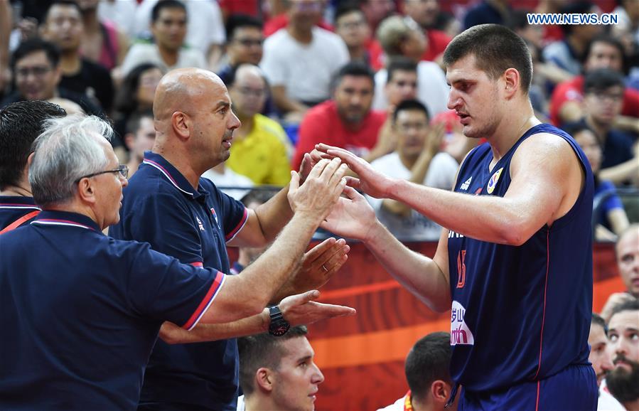 (SP)CHINA-FOSHAN-BASKETBALL-FIBA WORLD CUP-GROUP D-ITALY VS SERBIA (CN)